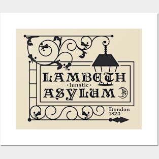 Lambeth Asylum from the Wolfman 2010 Posters and Art